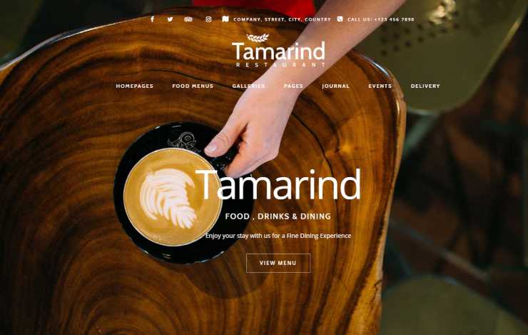 tamarind wordpress theme
