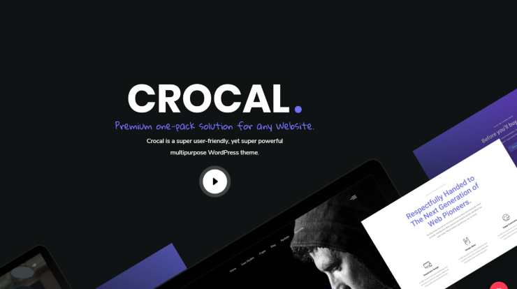 crocal wordpress theme